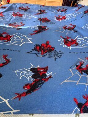 Vtg Spiderman 2002 Marvel The Movie 72x56 Blanket Dan River